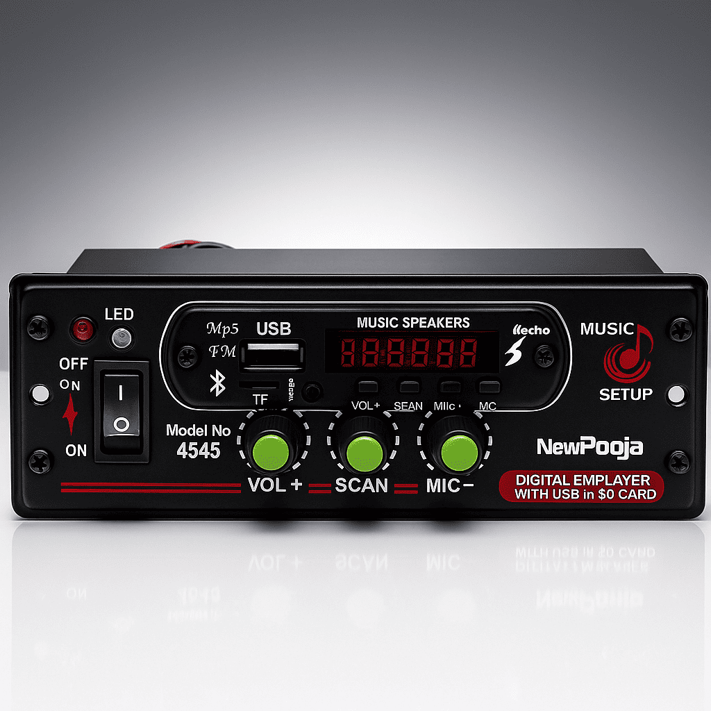 NewPooja DAC 145 Portable Music Player